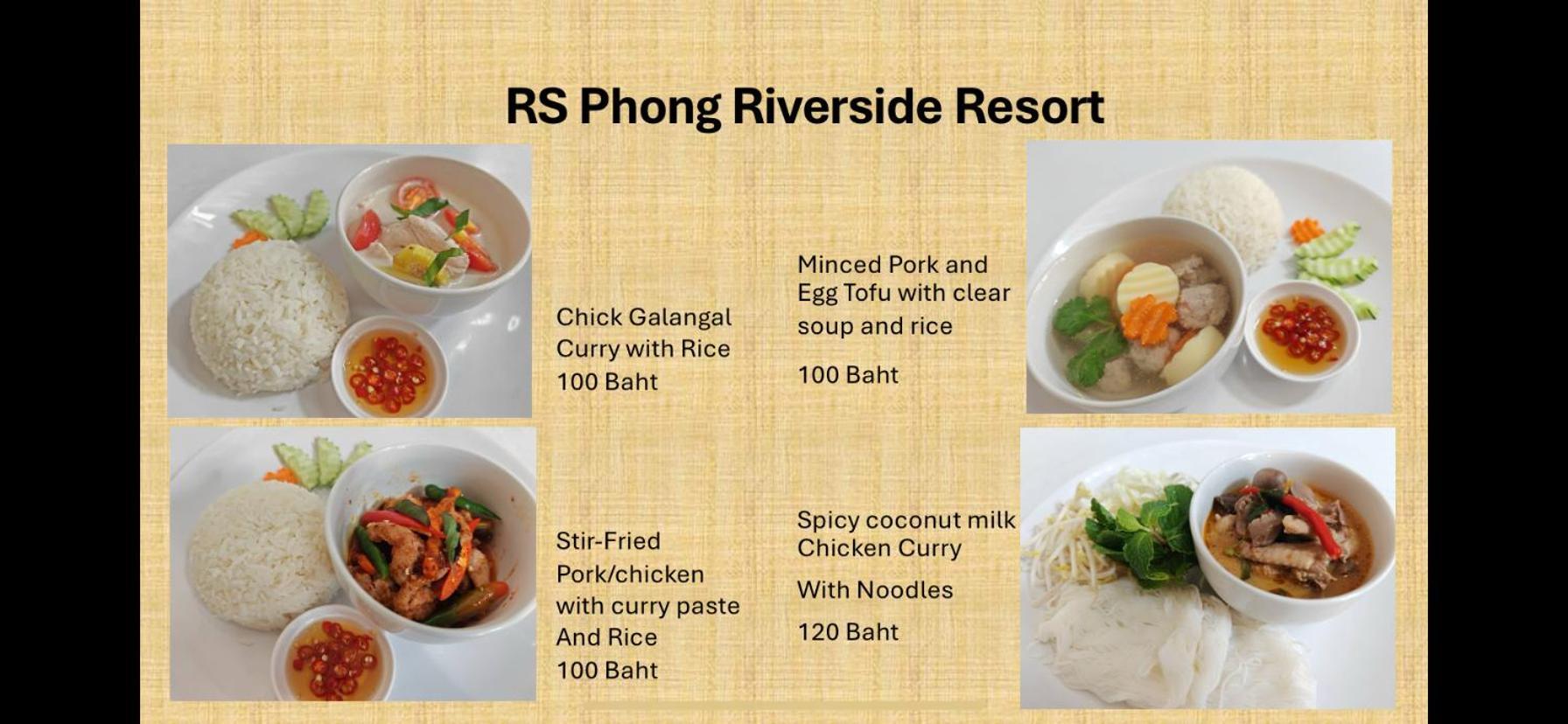 Rs Phong Riverside Resort Khonken Kültér fotó