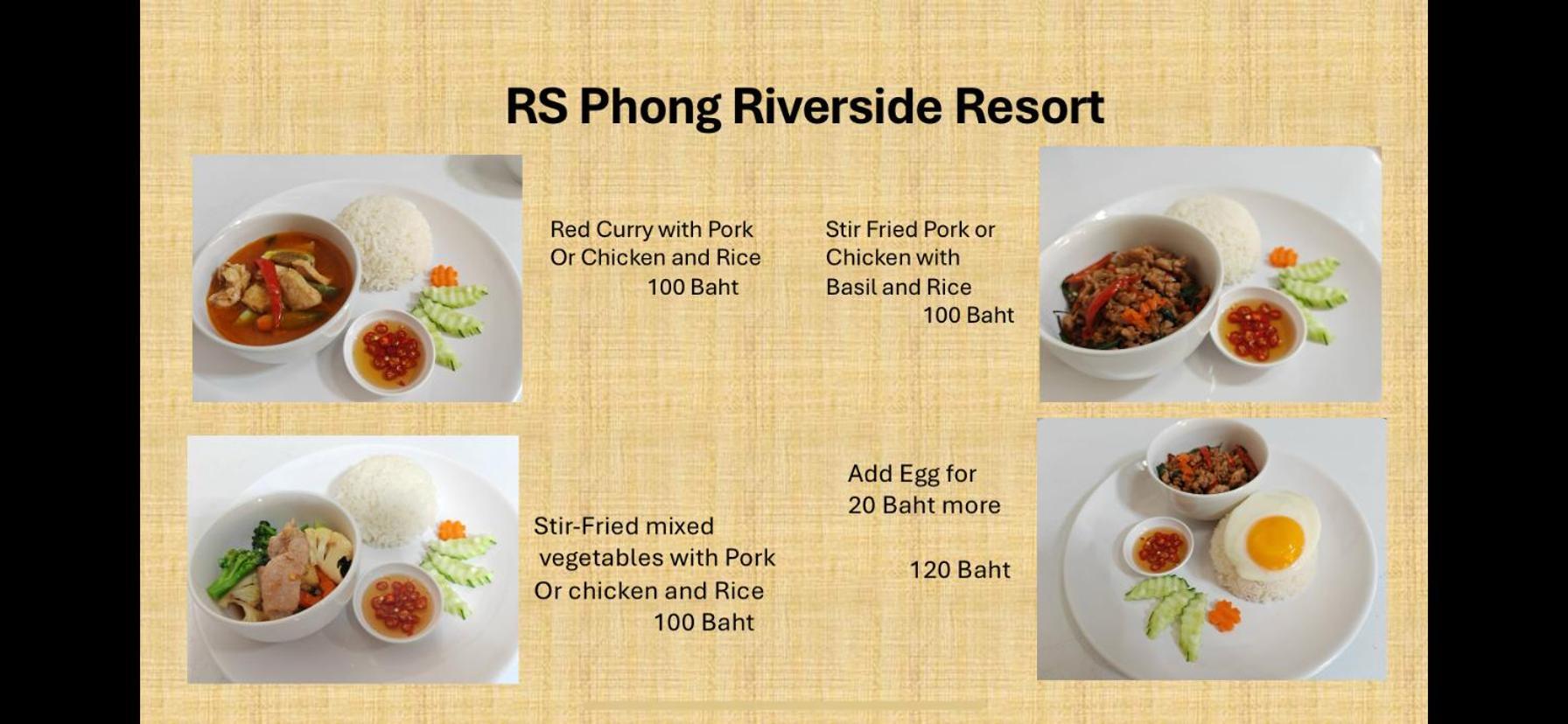 Rs Phong Riverside Resort Khonken Kültér fotó