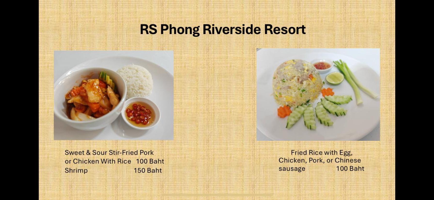 Rs Phong Riverside Resort Khonken Kültér fotó