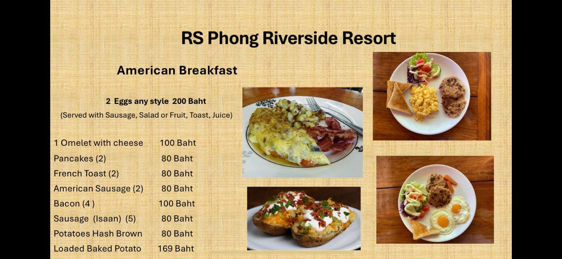 Rs Phong Riverside Resort Khonken Kültér fotó